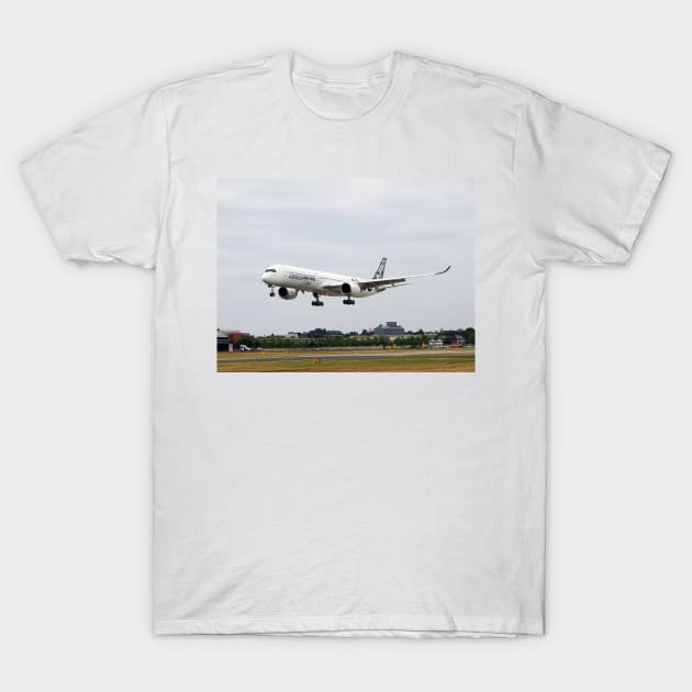 Airbus A350-1000 T-Shirt by AH64D